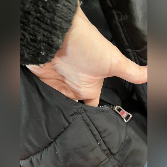 MADDEN GIRL Black Winter Parka Puffer Jacket with Hood - Picture 13 of 14